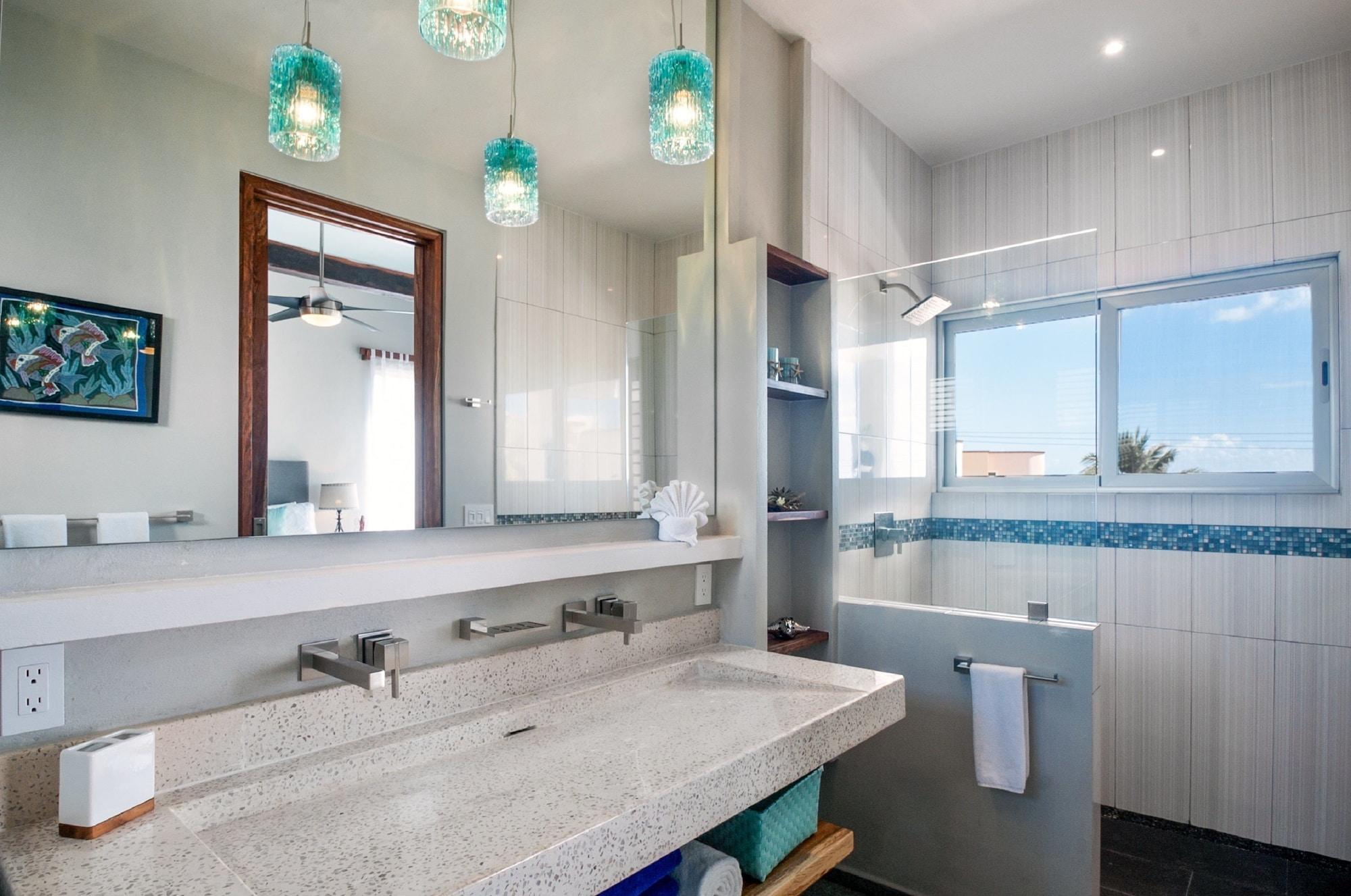 Casa Agua Azul Villa Puerto Morelos Bagian luar foto