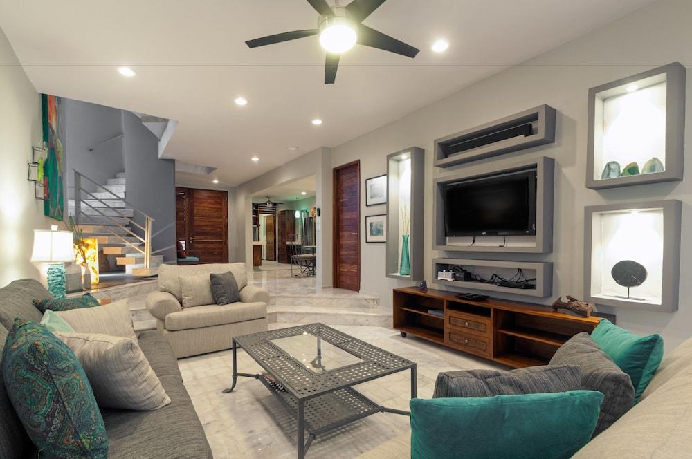 Casa Agua Azul Villa Puerto Morelos Bagian luar foto