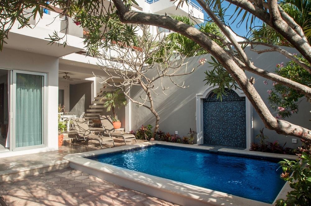 Casa Agua Azul Villa Puerto Morelos Bagian luar foto
