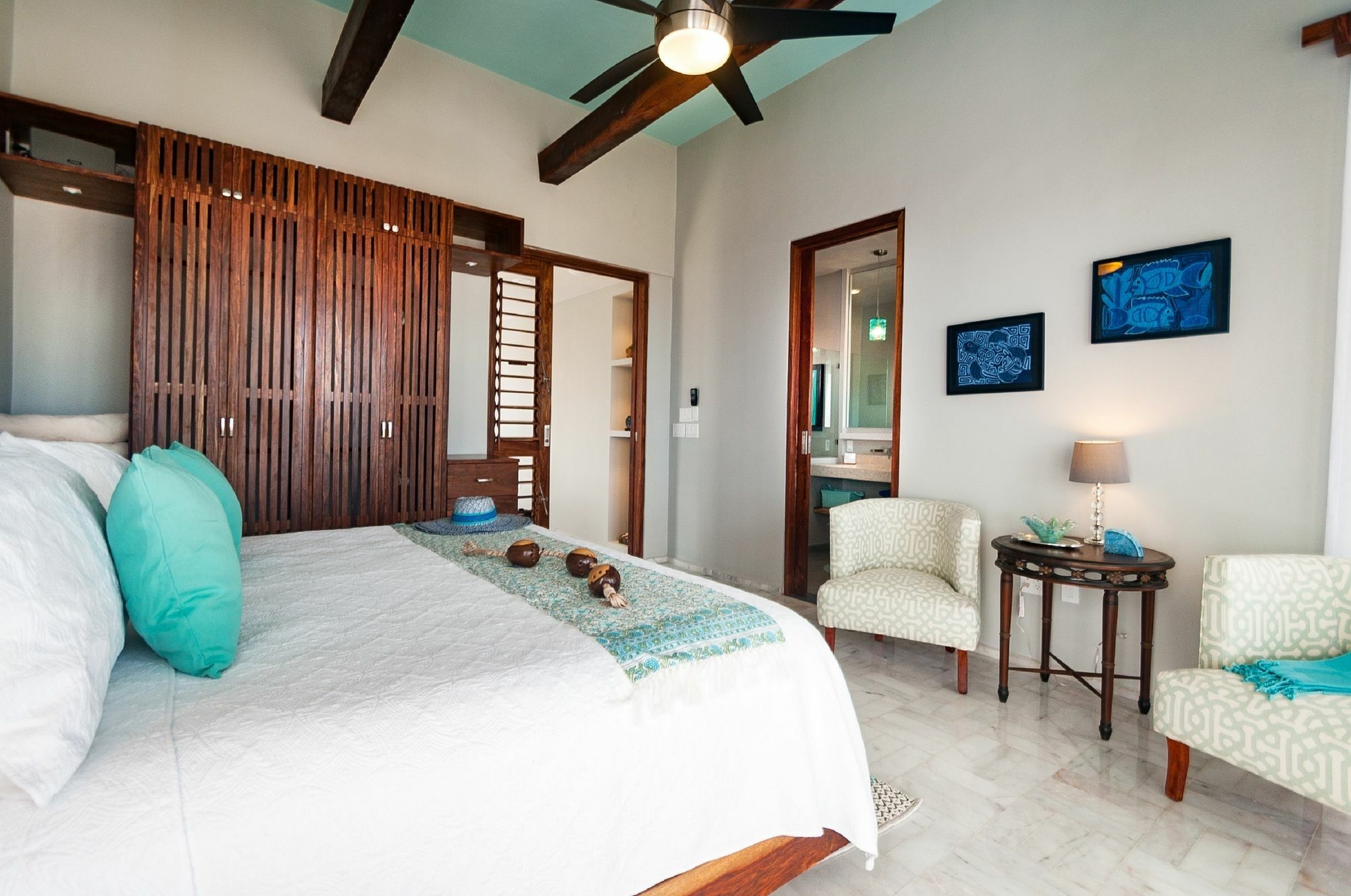 Casa Agua Azul Villa Puerto Morelos Bagian luar foto
